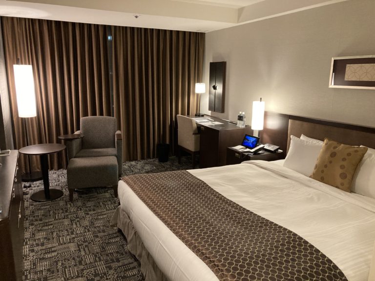 ニューオータニのダブルルーム