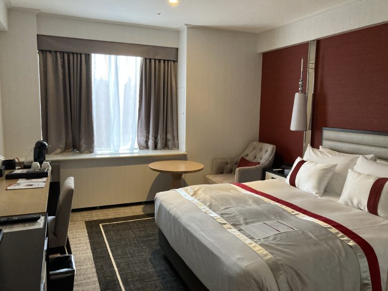東京プリンスホテルのダブルルーム